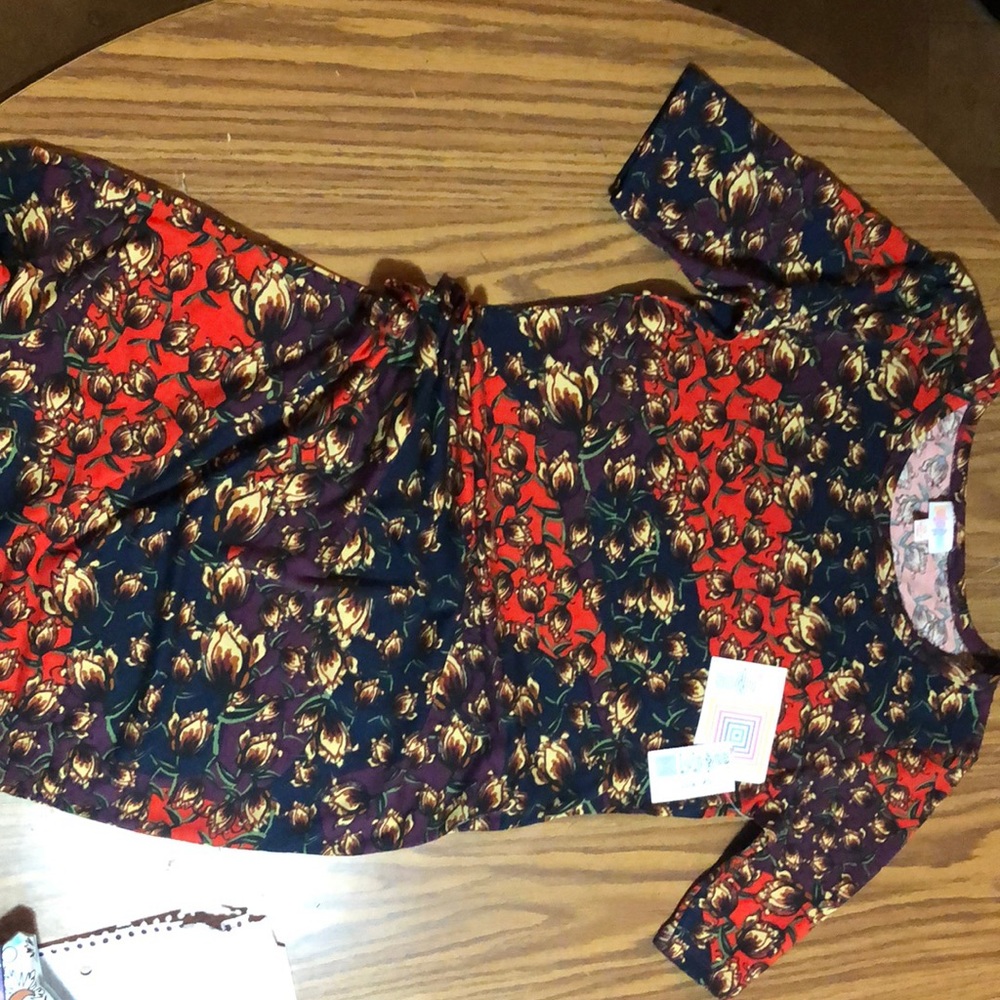 LulaRoe Julia xs dress  Floral pattern